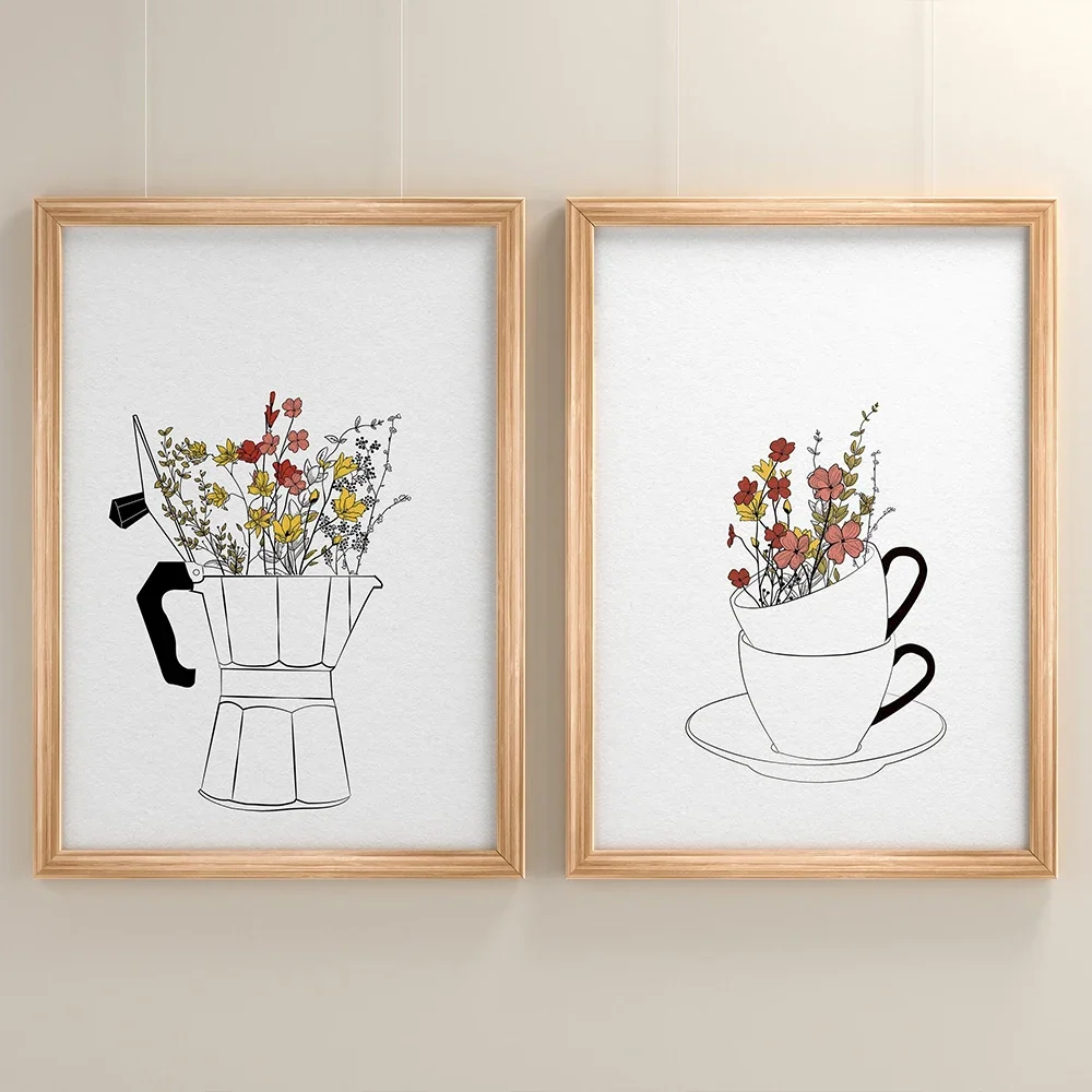 Resin Art Wall Decor - Настенные постеры в скандинавском стиле с