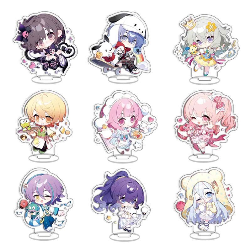 Resin Art Toys - Фигурка-стенд Project Sekai PJSK: Аниме-модель, декоративная