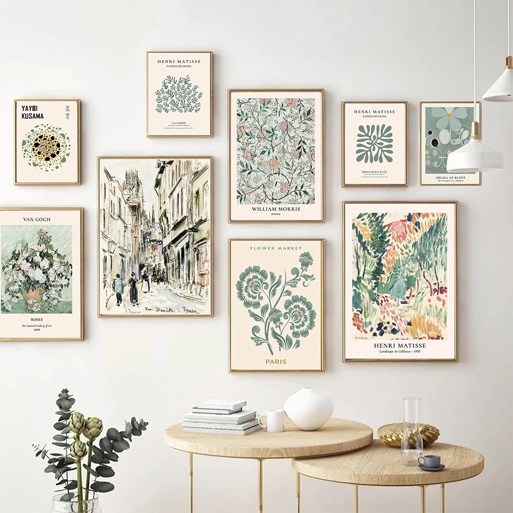 Resin Art Gallery - Абстрактный постер и принт с цветами