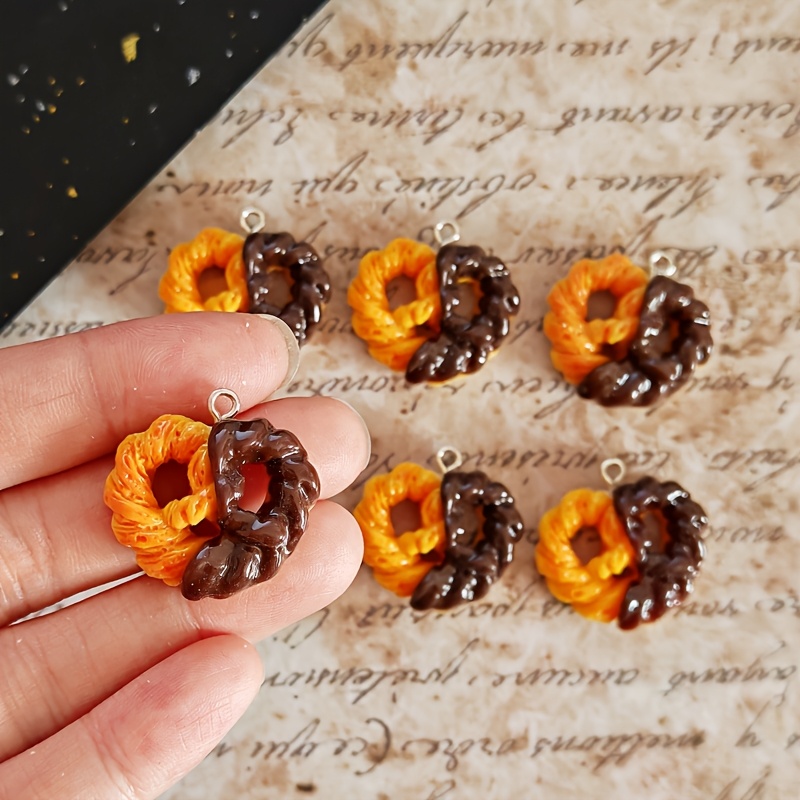 Resin Art Bracelet - 6 шт. имитационных подвесок в форме