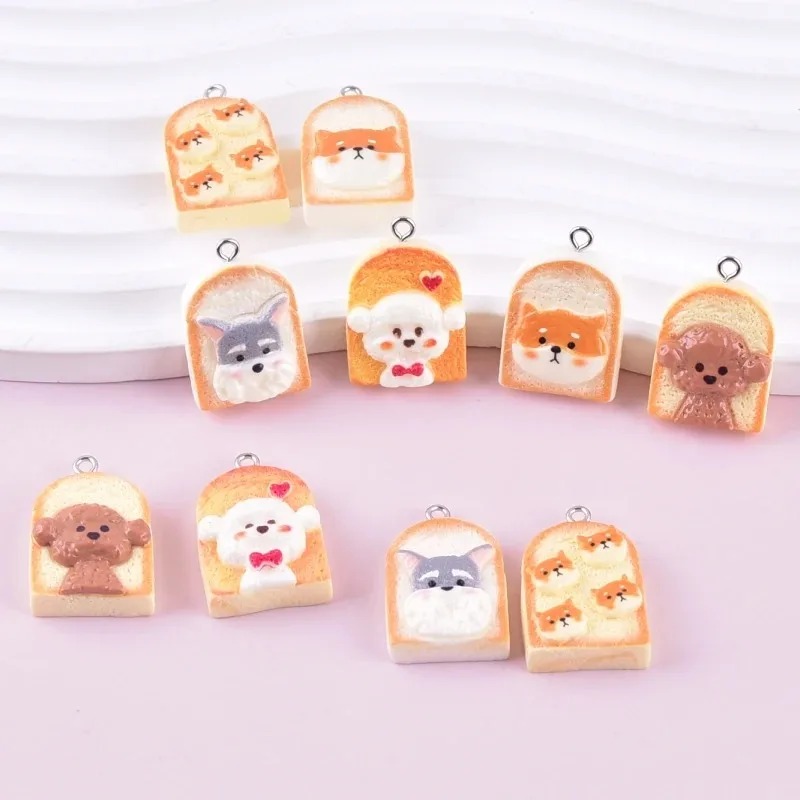 Resin Art Craft - 10 шт. милых подвесок из смолы