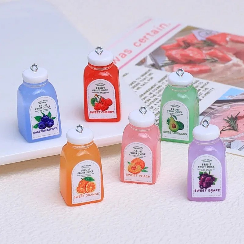 Resin Art Craft - 10 шт. милых миниатюрных 3D-подвесок из