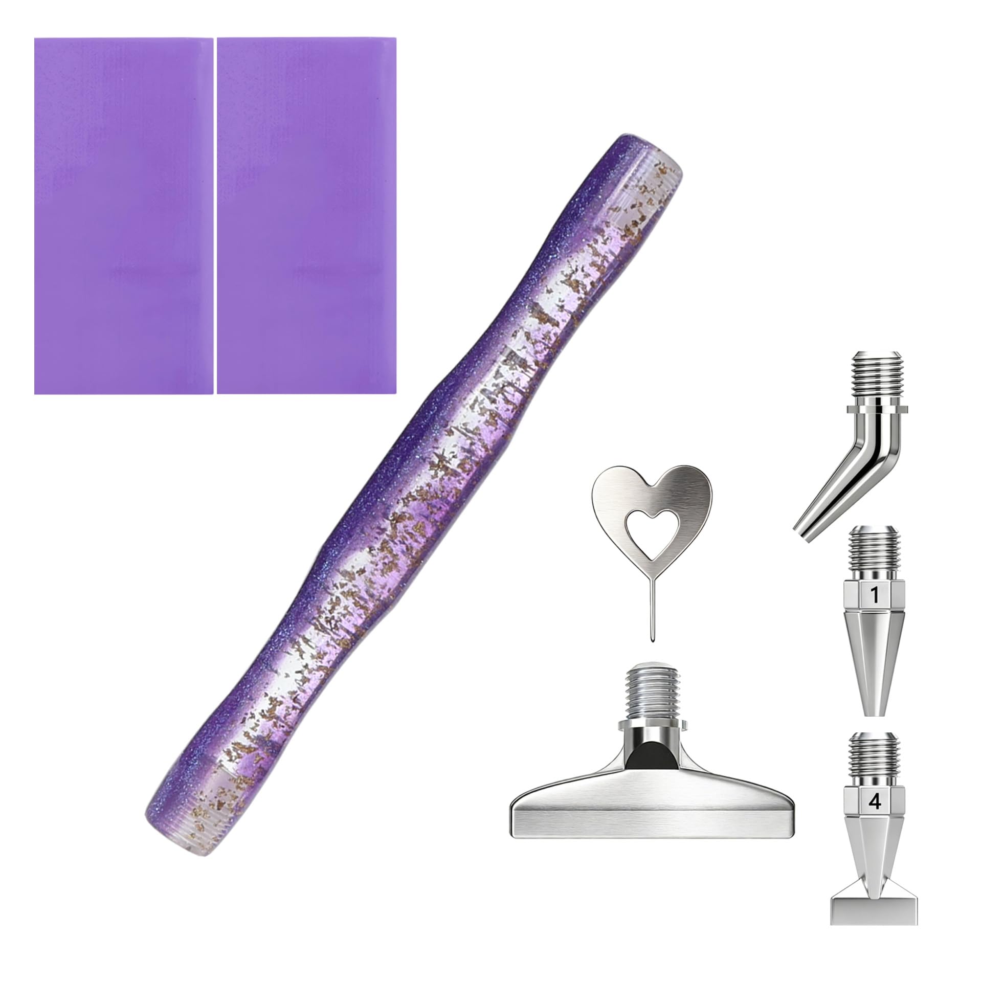 Resin Art Pen - Ручка для алмазной вышивки с изогнутым