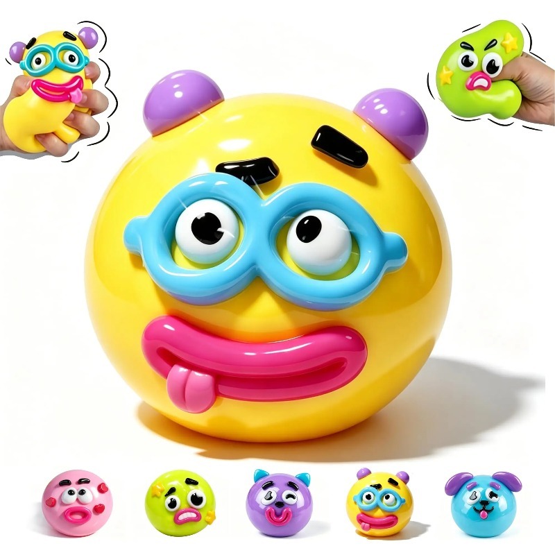 Resin Art Toys - Мягкая сенсорная игрушка-антистресс 2026: милый сквиш-собачка