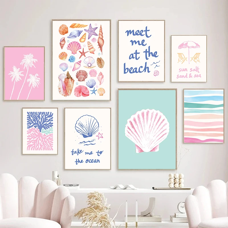 Resin Art Gallery - Настенный декор Coastal Gallery: летние морские