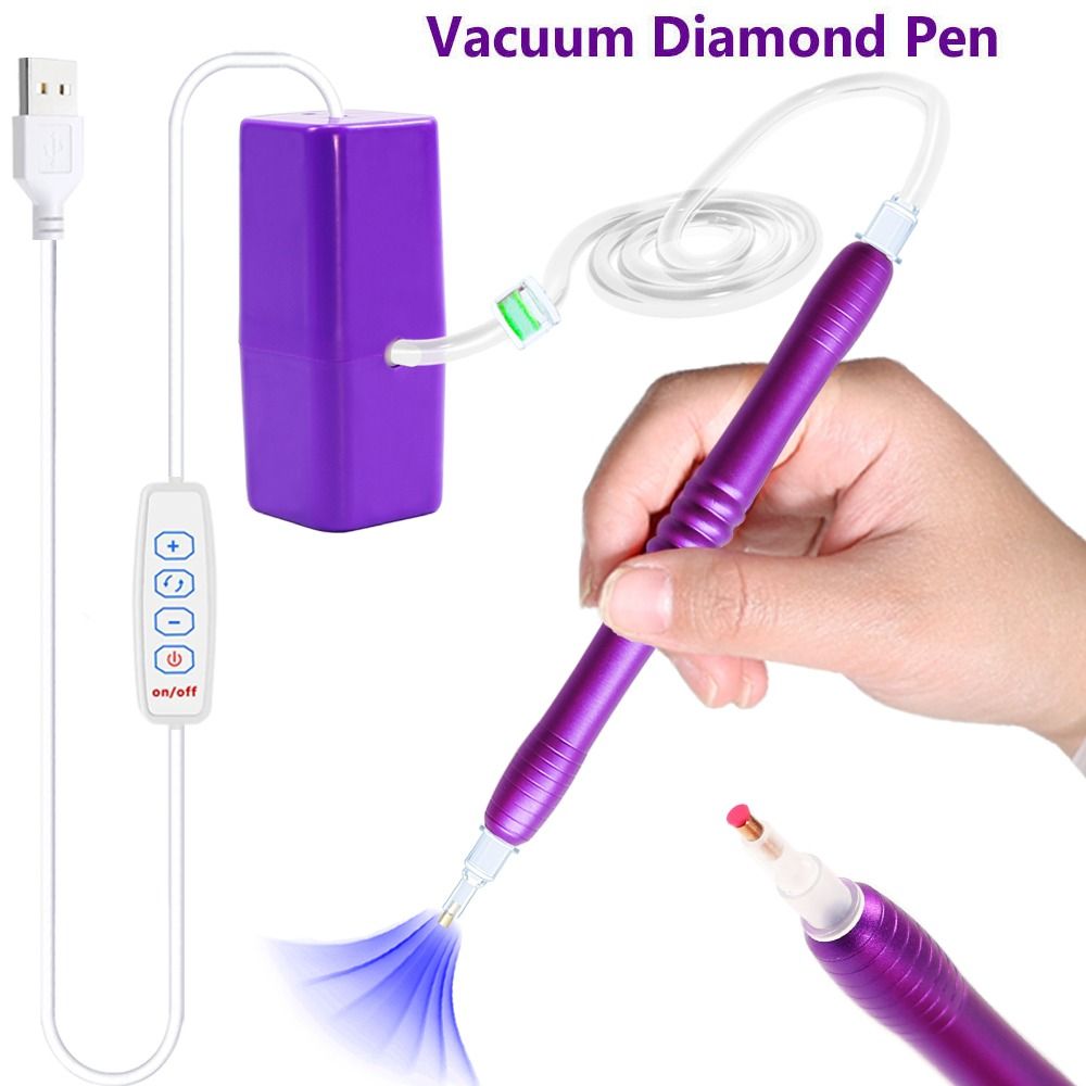 Resin Art Pen - Электрические вакуумные ручки для алмазной живописи,