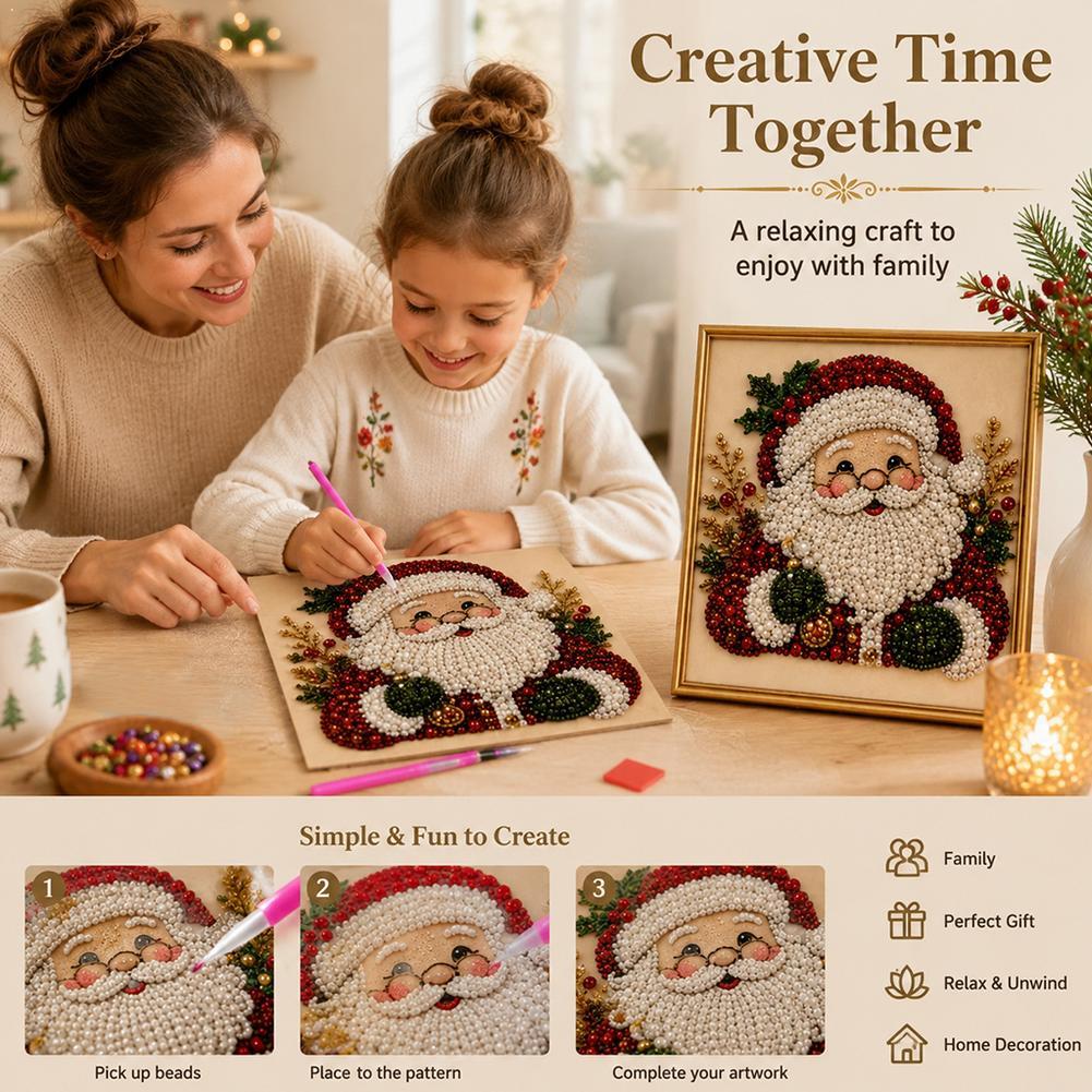 Новогодний набор для творчеств – обзор и цена Resin Art Wall Decor