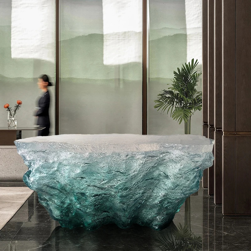 Современный минималистичный ди – обзор и цена Resin Art Coffee Table