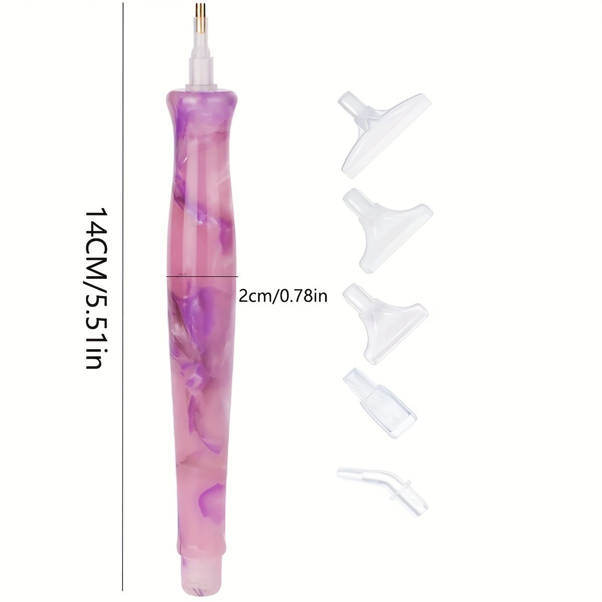 1 шт., случайный цвет, полимер – обзор и цена Resin Art Pen
