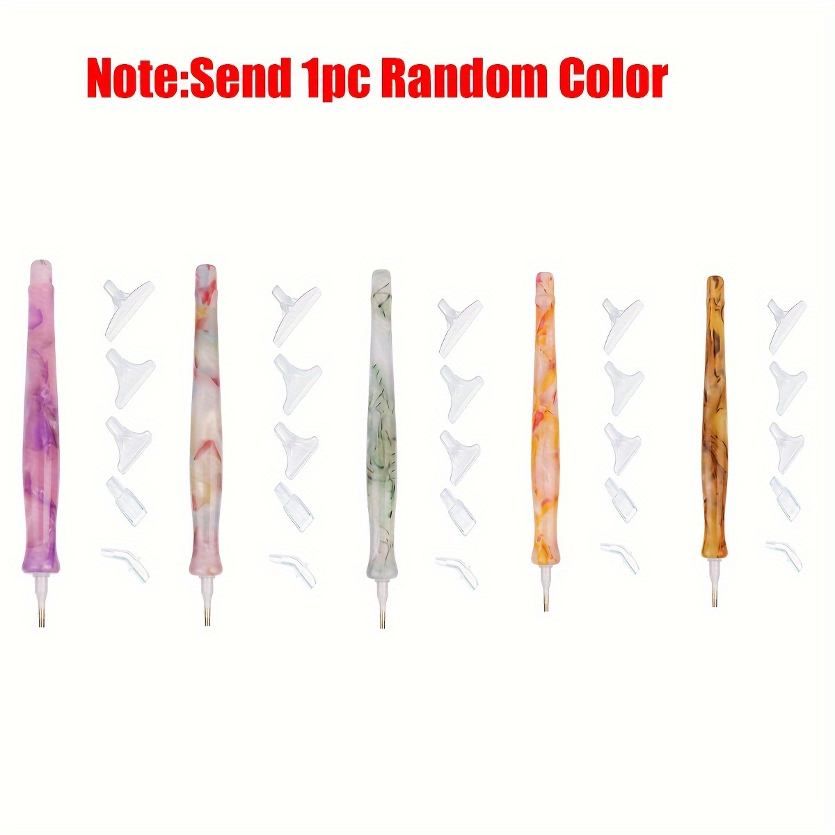 1 шт., случайный цвет, полимер – обзор и цена Resin Art Pen