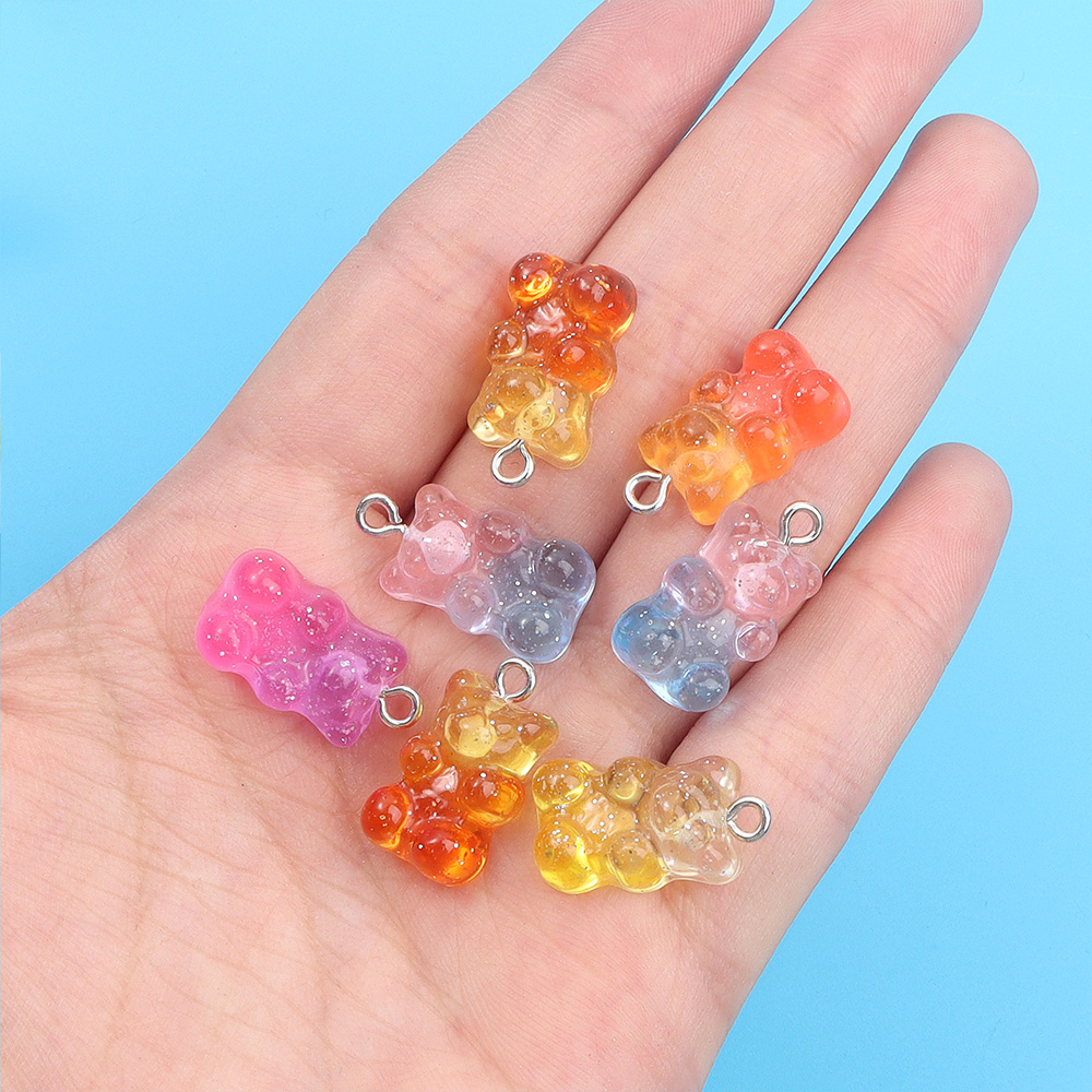 Набор из 10 двухцветных подвес – обзор и цена Resin Art Bracelet