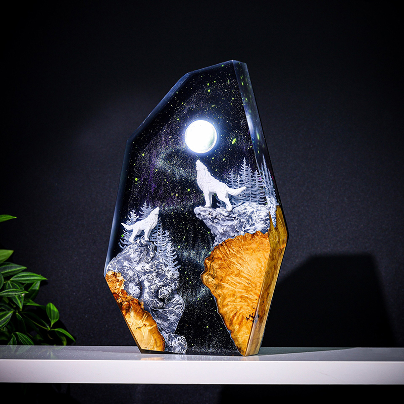 Ночник-фигурка из смолы «Приро – обзор и цена Resin Art And Decor