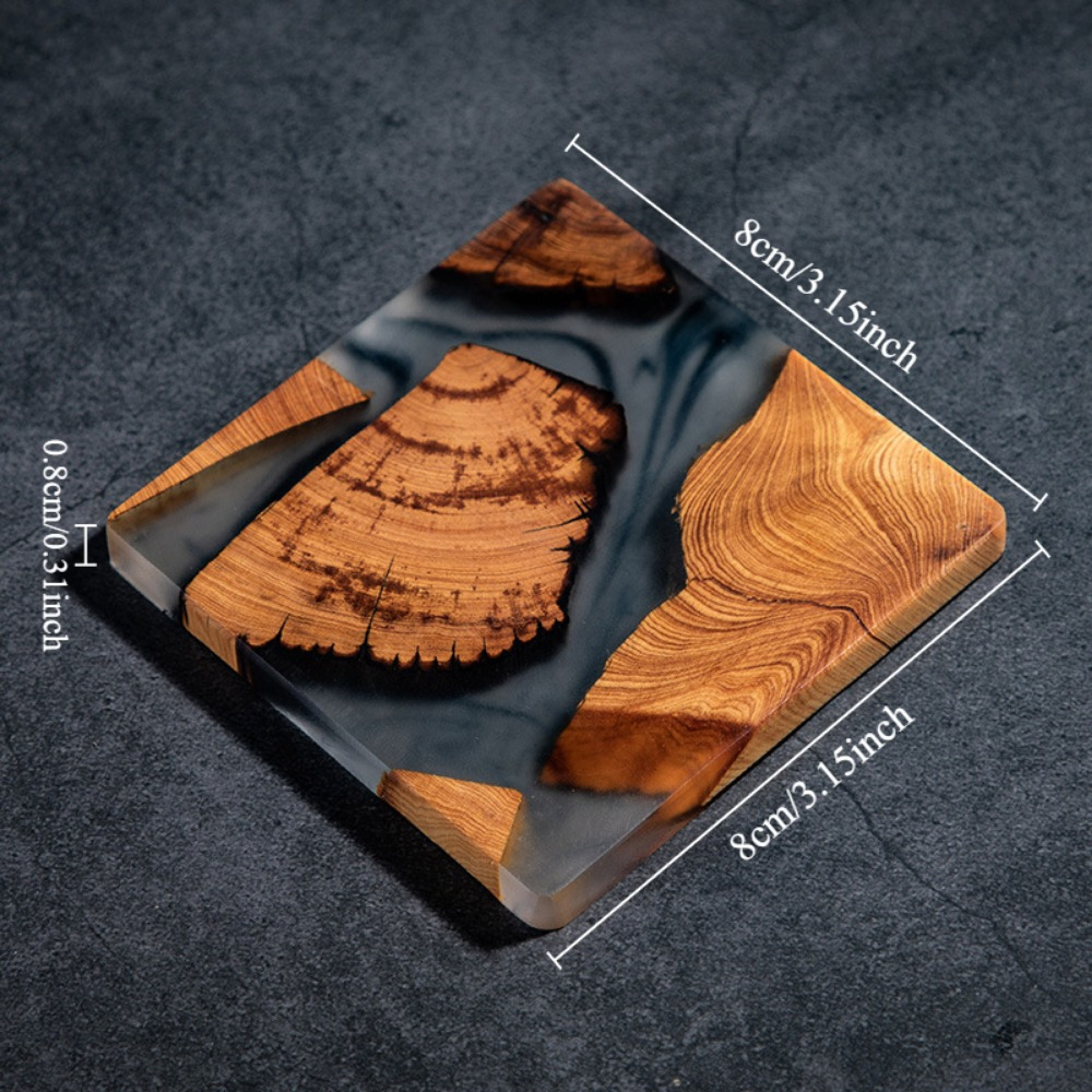 Подставки из деревянной смолы, – обзор и цена Resin Art Coffee Table