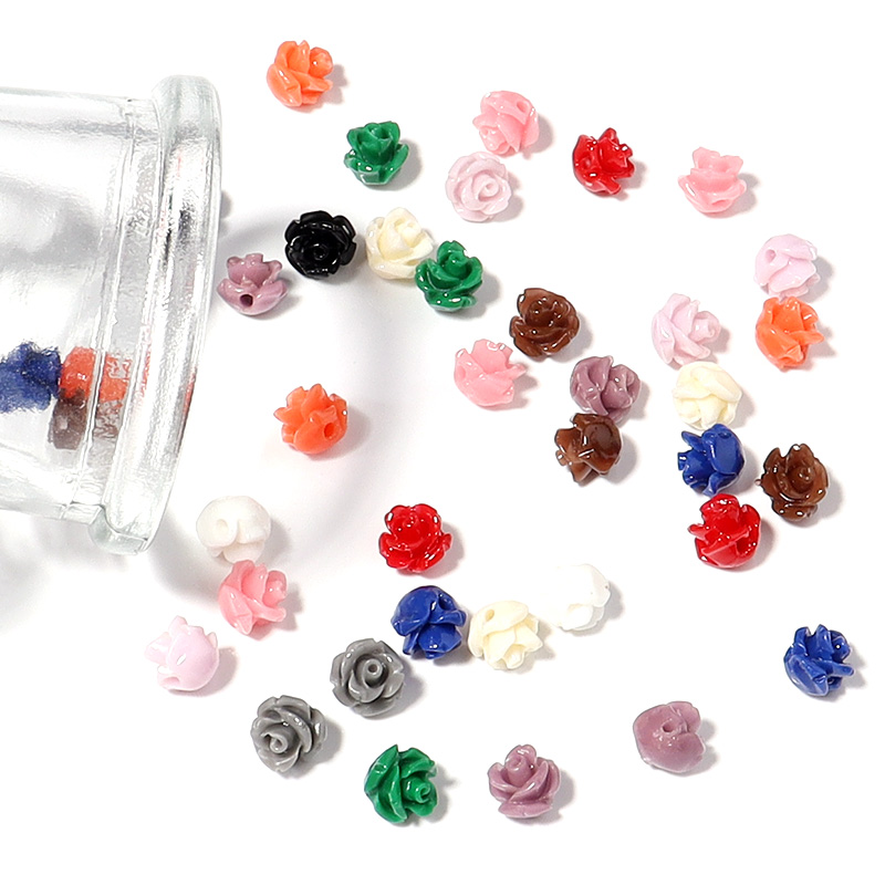 Бусины искусственные разноцвет – обзор и цена Resin Art Bracelet