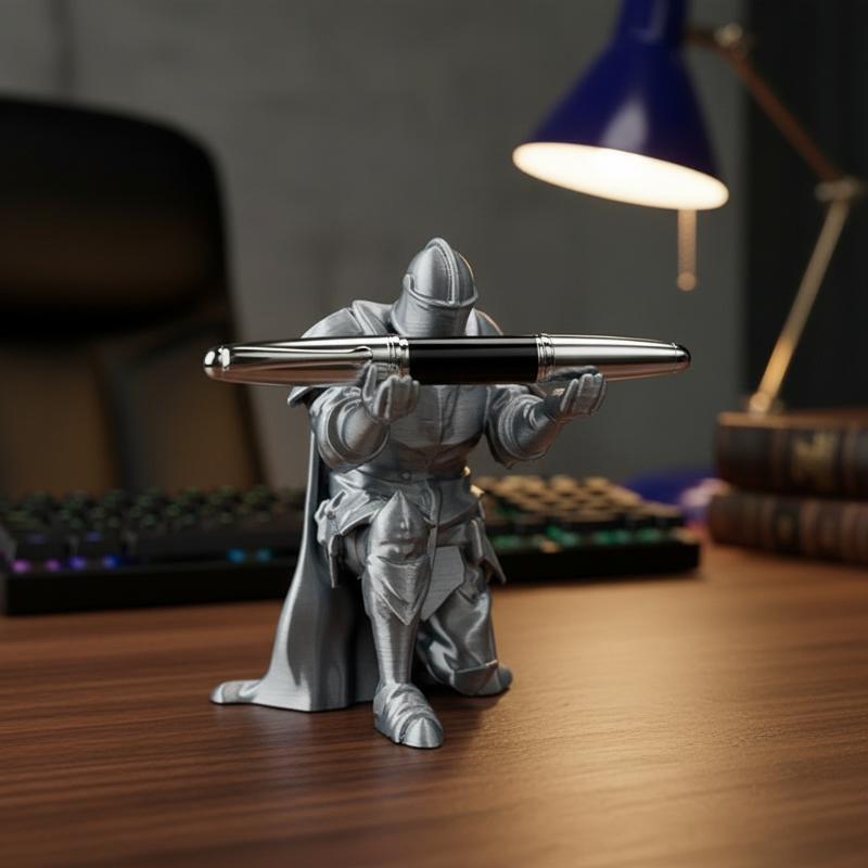 Подставка для ручек в виде рыц – обзор и цена Resin Art Pen