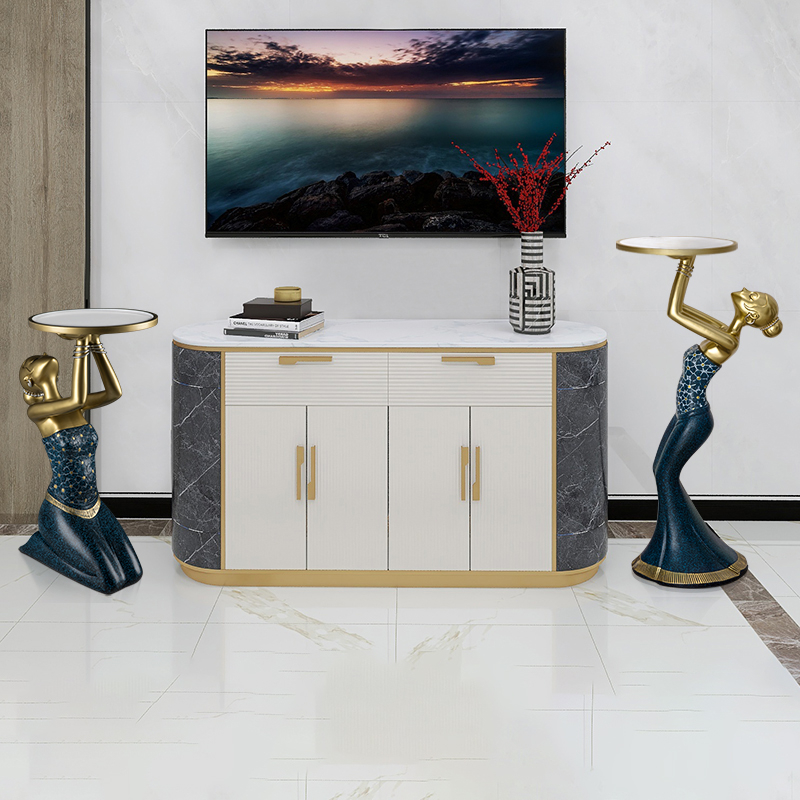 Фигурка девушки на коленях из  – обзор и цена Resin Art Coffee Table