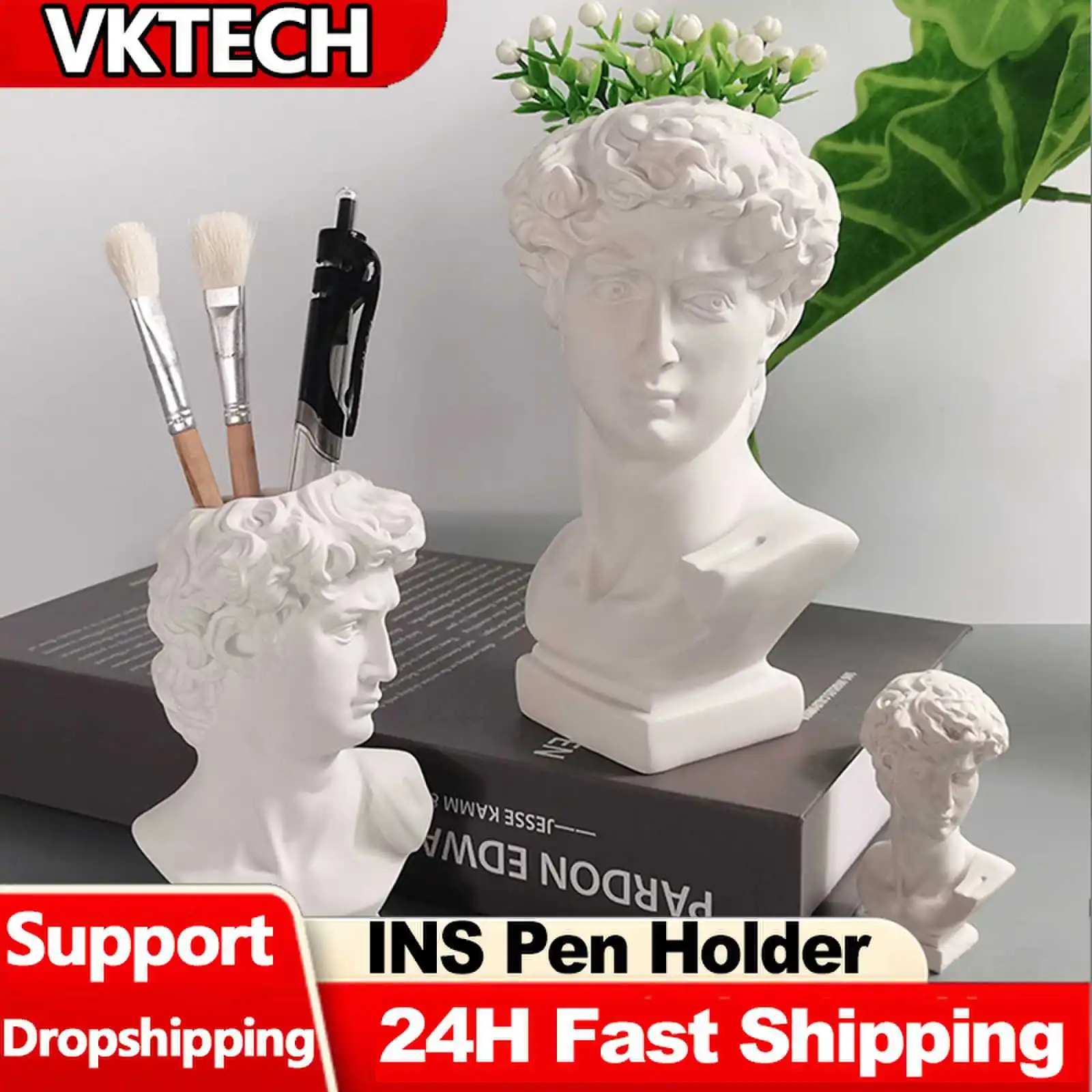 Креативная статуя держатель дл – обзор и цена Resin Art Pen