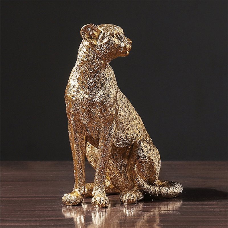 Современная скульптура леопард – обзор и цена Resin Art Pro