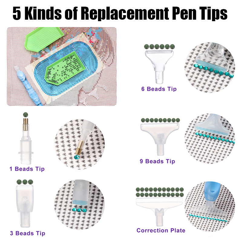 Набор ручек для алмазной мозаи – обзор и цена Resin Art Pen